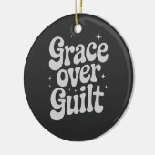 Grace Over Guilt Keramisch Ornament (Links)