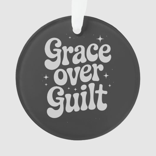 Grace Over Guilt Ornament (voorkant)