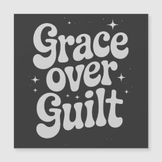 Grace Over GuiltMagnetische Kaart