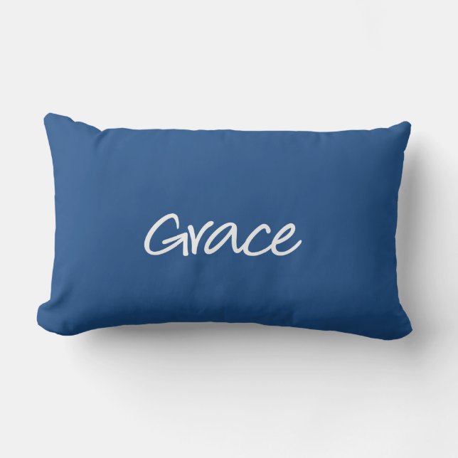 Grace Pillow - modern script Kussen (Voorkant)