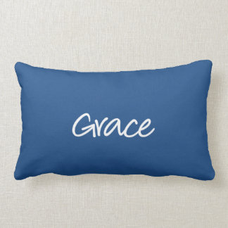 Grace Pillow - modern script Kussen