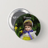 Grace Ronde Button 5,7 Cm (Voorkant /achterkant)