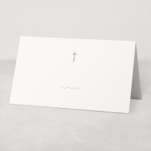 Grace Stone Religieuze Plaatskaart of Buffettafelk