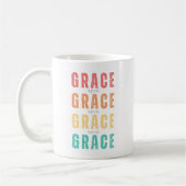 Grace Upon Grace, Rainbow Faith Mok, Christelijk Koffiemok (Links)