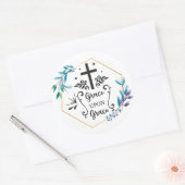 Grace Upon Grace Ronde Sticker (Envelop)