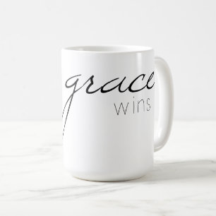 Grace Wins Coffee Cup Koffiemok