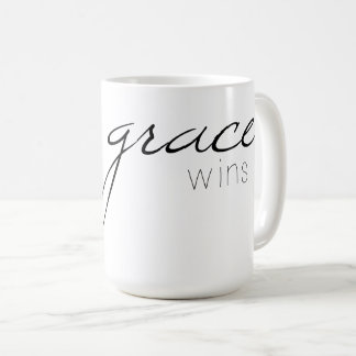 Grace Wins Coffee Cup Koffiemok