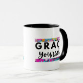 Grace Yourself Inspiration Mug for Women (Devant droit)