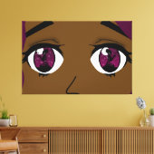 Grace zien canvas afdruk (Insitu (Woonkamer))