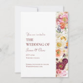 GRACEFUL Blooms Faire-part de mariage 2002 (Devant)