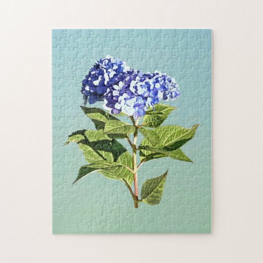 Graceful Blue Hydrangea Legpuzzel (Verticaal)