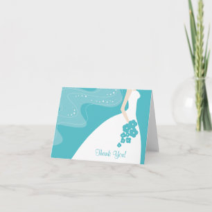 Graceful Bride Hartelijk dank Bedankkaart