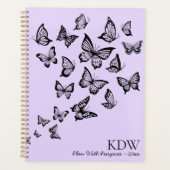 Graceful Butterflies  Planner (Voorkant)