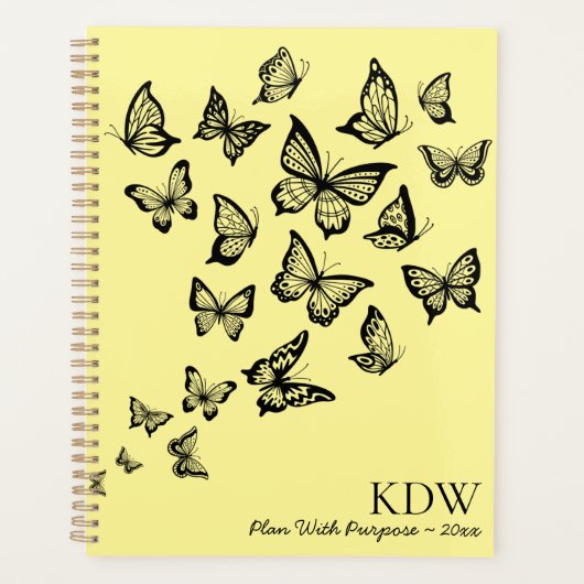 Graceful Butterflies  Planner (Voorkant)
