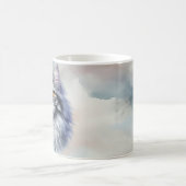 Graceful Cat in de Waterverf Koffiemok (Center)