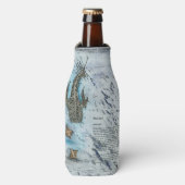 Graceful Endangered Whale Shark aquarel Flesjeskoeler (Fles Voorkant)