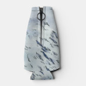 Graceful Endangered Whale Shark aquarel Flesjeskoeler (Achterkant)