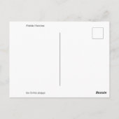 Graceful Florida Manatees Post Card Briefkaart (Achterkant)