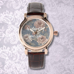 Graceful Garden Memorial Gift voor rouwende moeder Horloge
