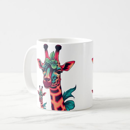 Graceful Giraffe Mug (Devant gauche)