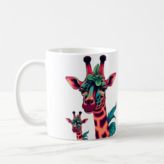Graceful Giraffe Mug (Gauche)