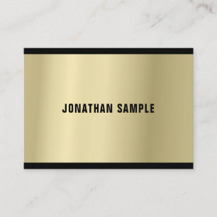 Graceful Glamoureuze Gold-look Professional Luxe Visitekaartje