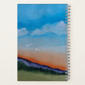 Graceful Gloing Hills Notitieboek (Achterkant)