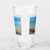 Graceful Glowing Sunset Hills Glas (Rechts)