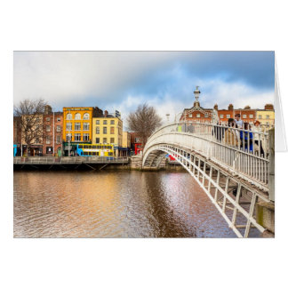 Graceful Ha'Penny Bridge - Dublin, Ierland