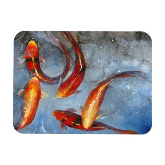 Graceful Koi I Magneet (Horizontaal)