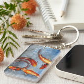 Graceful Koi I Sleutelhanger (Voorkant Rechts)