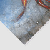 Graceful Koi I Tissuepapier (Detail)