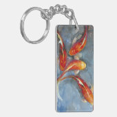 Graceful Koi II Sleutelhanger (Voorkant Links)