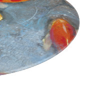 Graceful Koi II Snijplank (Hoek)