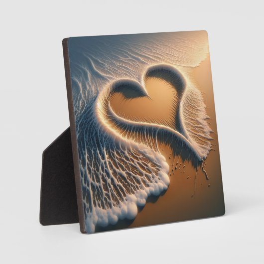 "Graceful Love" Desktop Plaque 2 Fotoplaat (Voorkant)