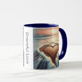 "Graceful Love" koffie Mok (Voorkant rechts)