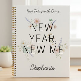 Graceful New Year Floral Planner
