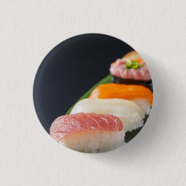 Graceful Nigiri on Leaf – Laptop Sleeve by SUSHIMI Ronde Button 3,2 Cm