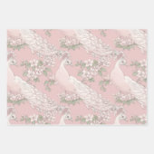 Graceful Peacock ornament Inpakpapier Vel (Voorkant 2)