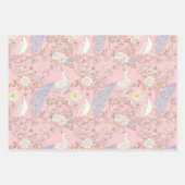 Graceful Peacock ornament Inpakpapier Vel (Voorkant)