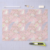 Graceful Peacock ornament Tissuepapier (Craft)