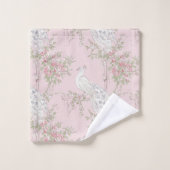Graceful Peacock ornament Towel Bad Handdoek (Wasdoekje)