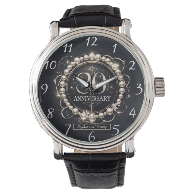 Graceful Pearl 30e Jubileum Horloge (Voorkant)