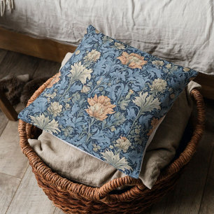 Graceful Retro Bloemen Retirement Gifts voor Mam Kussen