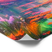 Graceful River's Rainbow Symphony Poster (Hoek)