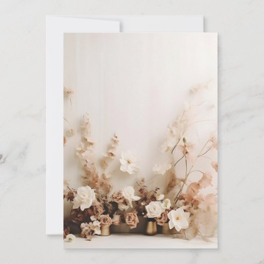 Graceful Romance Wedding Invitation (Dos)