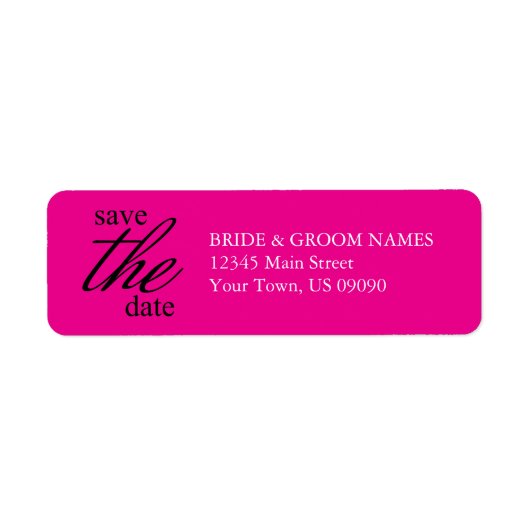 Graceful Save the Date Étiquettes de adresse (Mage (Devant)