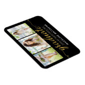 Graceful Script Afstuderen Announouncement Magnet Magneet (Rechterzijde)