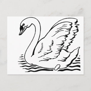 Graceful Swan Briefkaart