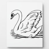 Graceful Swan Fotoplaat (Voorkant)